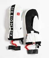 688 Team Merino White 10K Snowboard Mittens