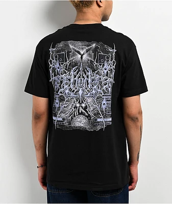 8THWNDR Cyberheaven Black T-Shirt