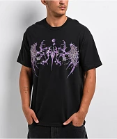 8THWNDR Cyberheaven V3 Black T-Shirt