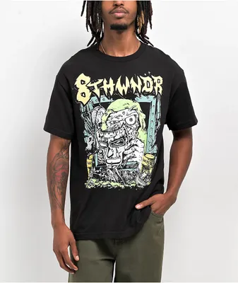8THWNDR Doom Black T-Shirt