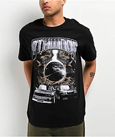 8THWNDR Galactic Car Black T-Shirt