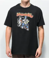 8THWNDR Graffiti Guy Black T-Shirt