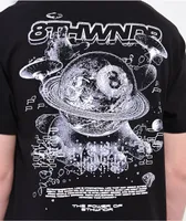 8THWNDR Planet Black T-Shirt