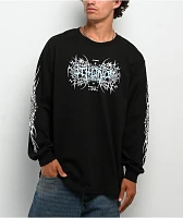 8THWNDR Reaper Black Long Sleeve T-Shirt