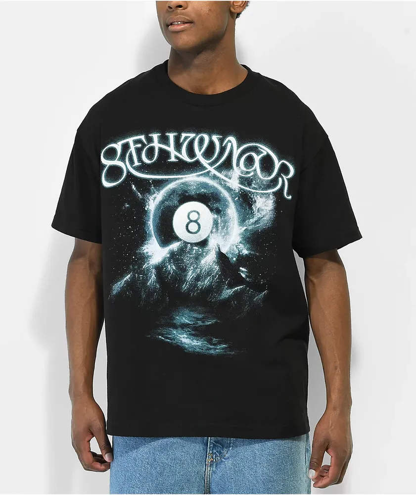 8THWNDR Space MNTN Black T-Shirt