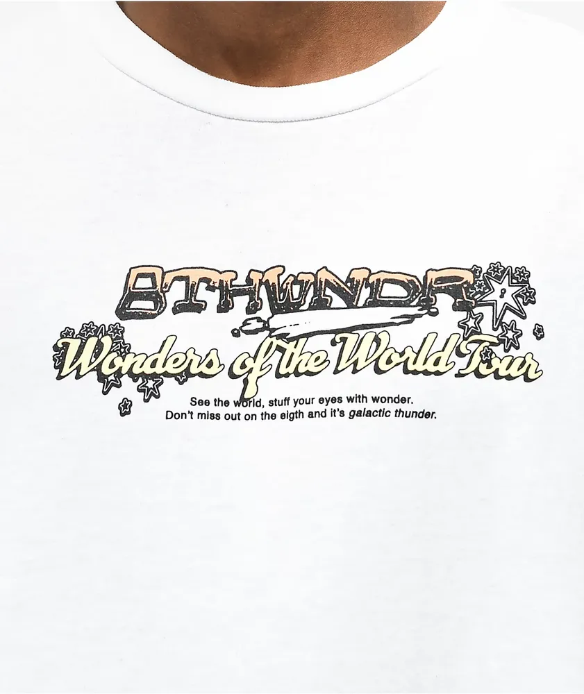 8THWNDR Wonders Tour White T-Shirt