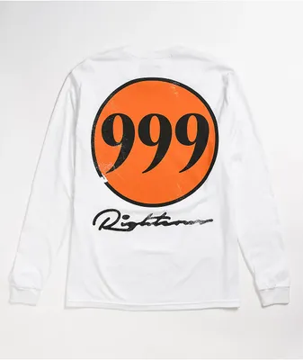 999 Club Righteous White Long Sleeve T-Shirt