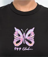999 Club by Juice WRLD Butterfly Black T-Shirt
