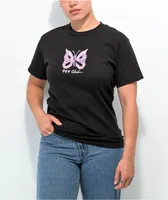 999 Club by Juice WRLD Butterfly Black T-Shirt