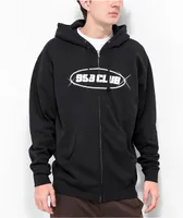 999 Club by Juice WRLD Chrome Smile Black Zip Hoodie