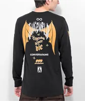 999 Club by Juice WRLD Conversation 2.0 Black Long Sleeve T-Shirt