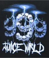 999 Club by Juice WRLD Lightning Black T-Shirt