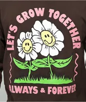 A-Lab Always And Forever Brown Long Sleeve T-Shirt