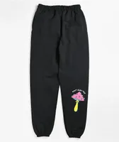 A-Lab Bad Luck Club Black Sweatpants