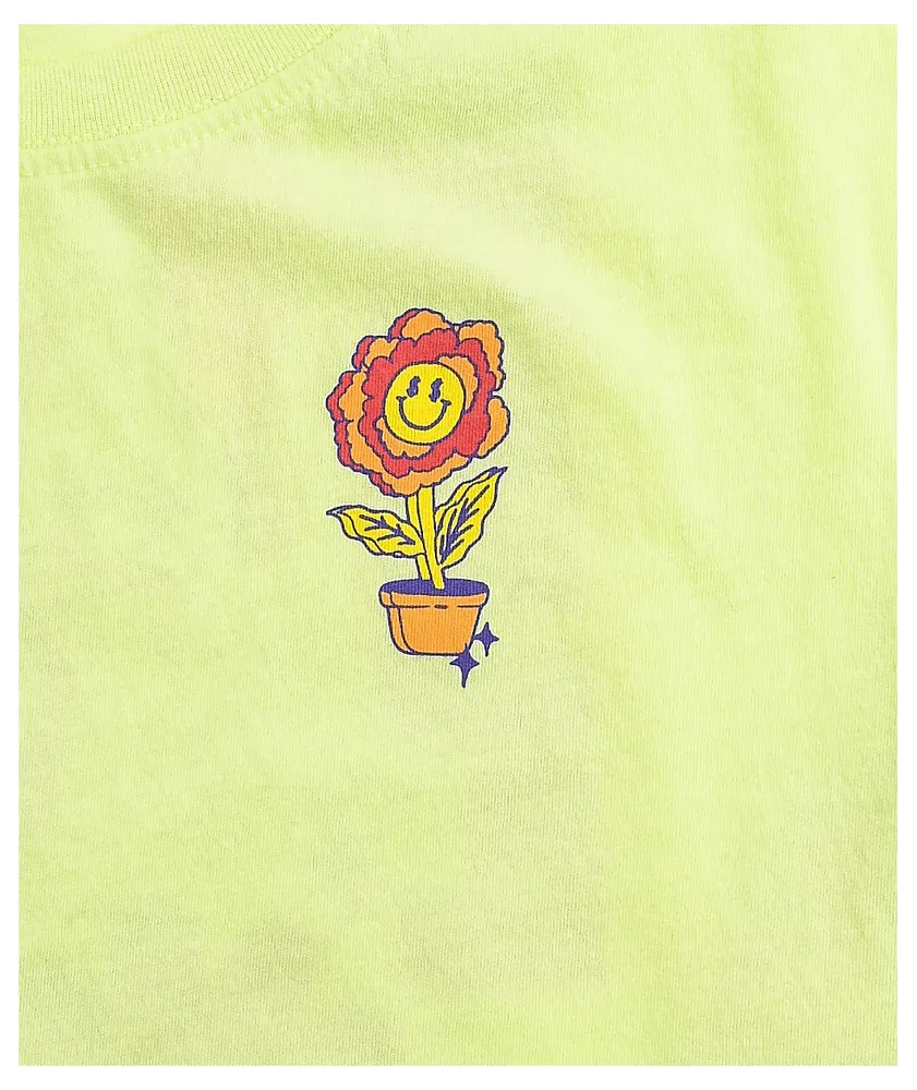 A-Lab Ballina Lime Crop T-Shirt