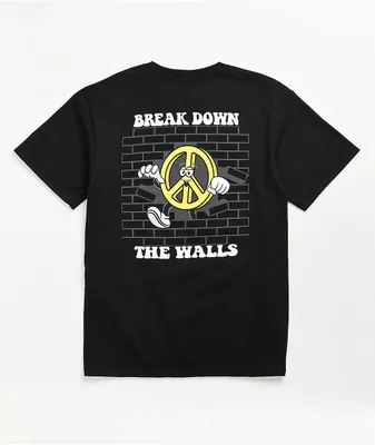 A-Lab Break Walls Black T-Shirt