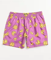 A-Lab Bum Pizza Purple Board Shorts