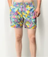 A-Lab Bum Tropical Blue Board Shorts