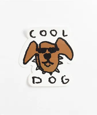 A-Lab Cool Dog Sticker