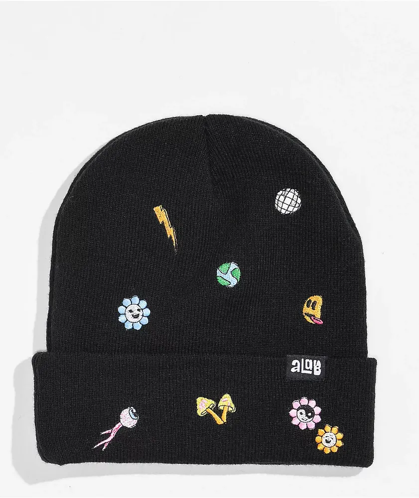 A-Lab Ellison Party Favor Black Beanie