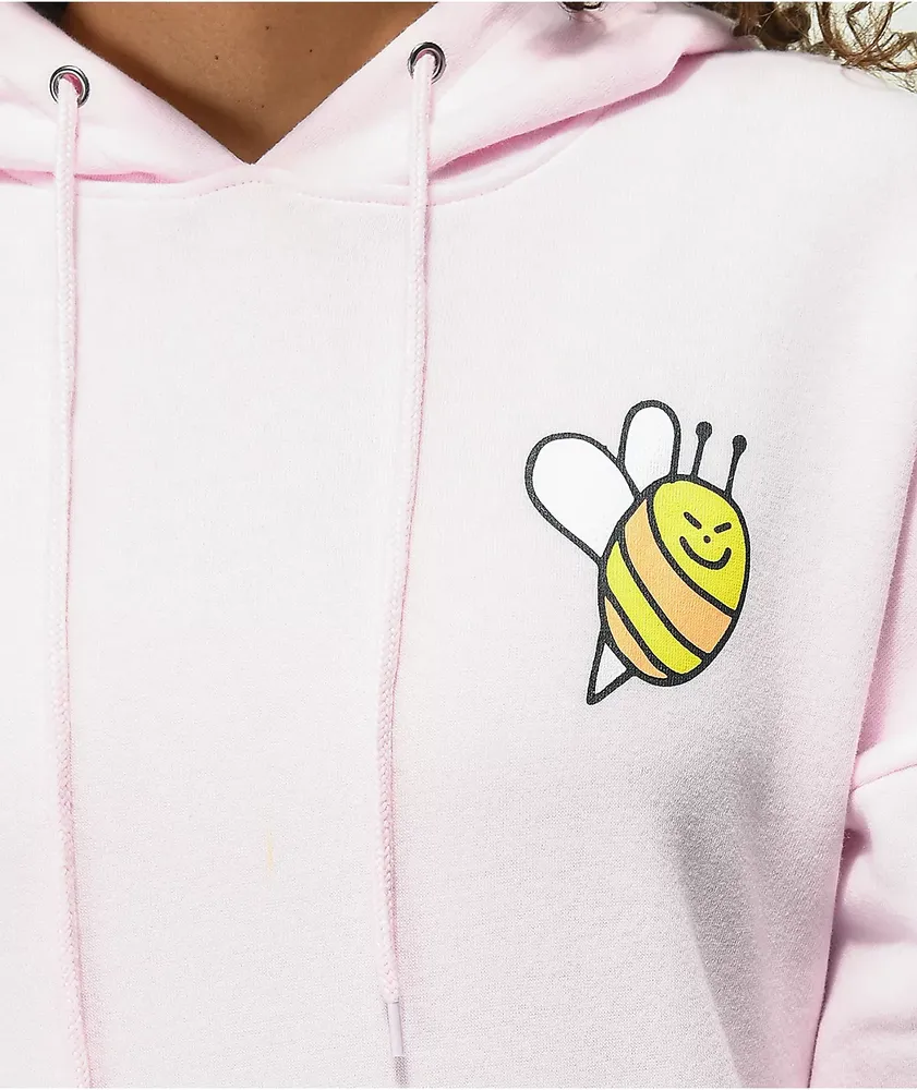 A-Lab Freela Bug Off Pink Hoodie