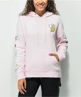 A-Lab Freela Bug Off Pink Hoodie