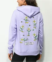 A-Lab Freela Eat Dirt Purple Hoodie