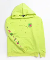 A-Lab Freela Yin Yang Lime Green Hoodie