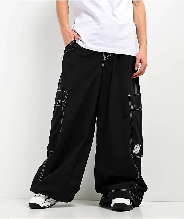 Ninth Hall Trance Black Cargo Pants