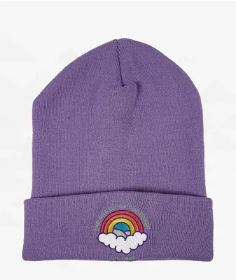 A-Lab Grass Isn't Greener Purple Beanie