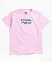 A-Lab Kids Don't Wanna Be Here Pink T-Shirt