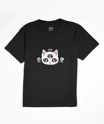 A-Lab Kids Third Eye Kitty Black T-Shirt