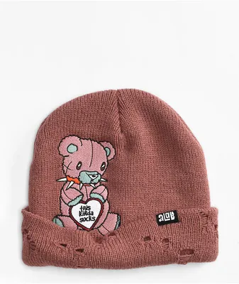 A-Lab Korbyn Distressed Rouge Beanie