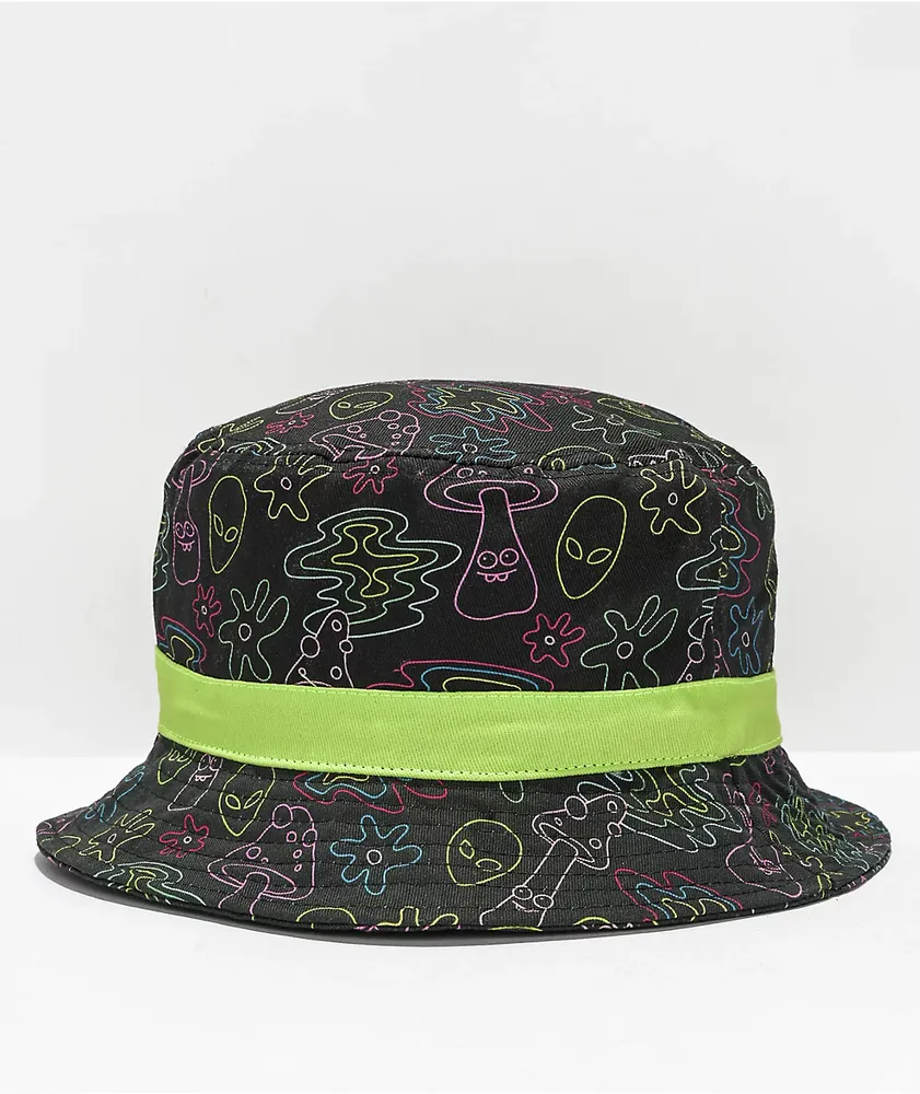 A-Lab Laser Show Black Bucket Hat