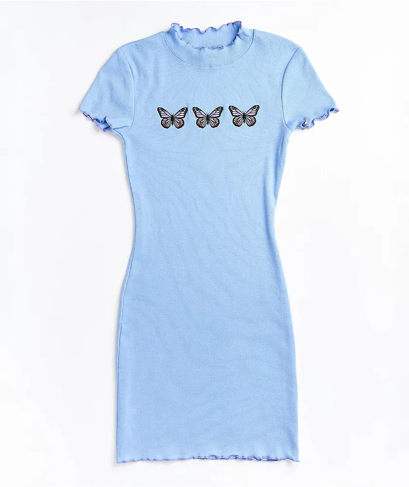 A-Lab Lexi Butterfly Blue Dress 