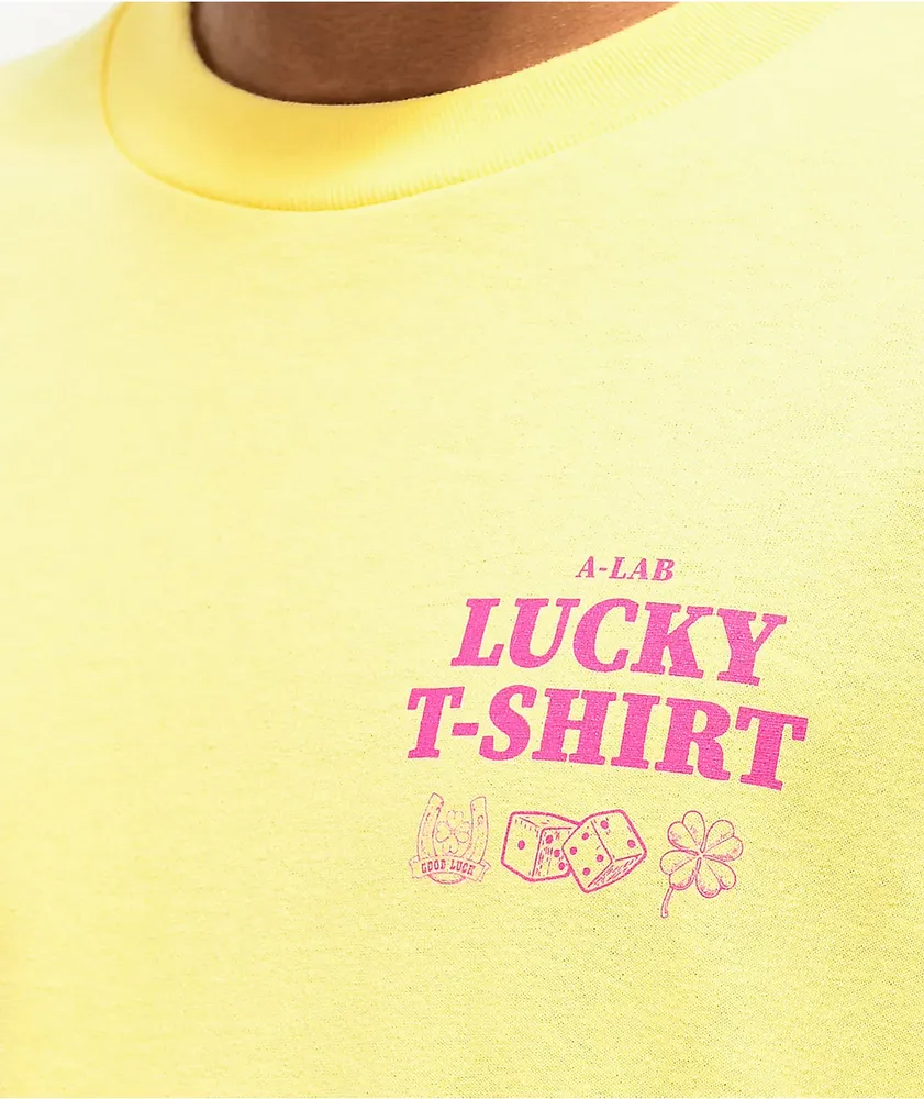 A-Lab Lucky Yellow T-Shirt