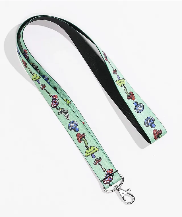 Hot Topic Frog Mushroom Retractable Lanyard