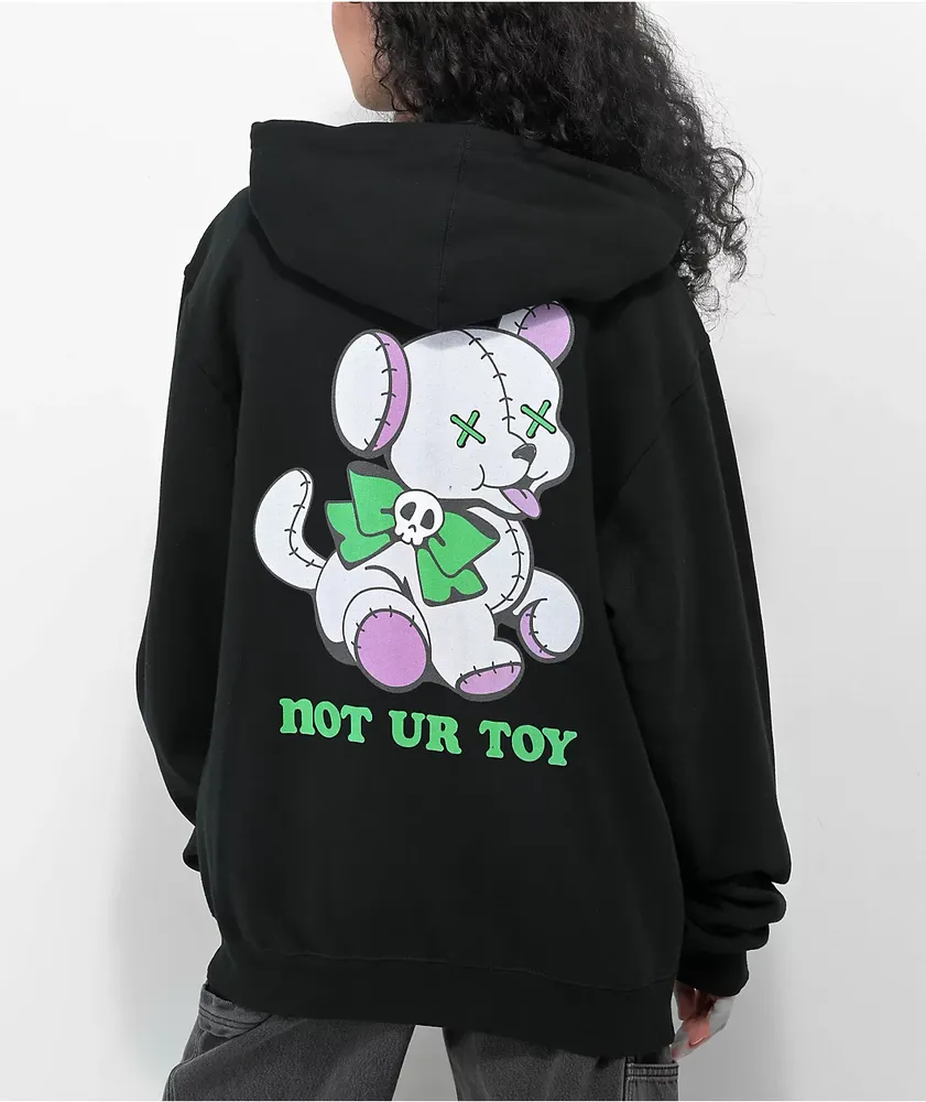 A-Lab Not Ur Toy Black Zip Hoodie