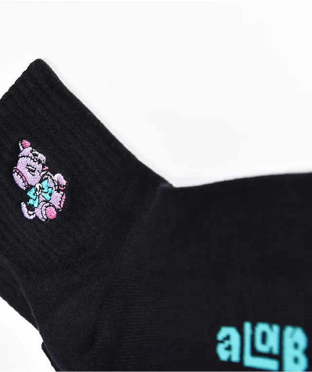 Black Kitty Paw Knee-High Socks