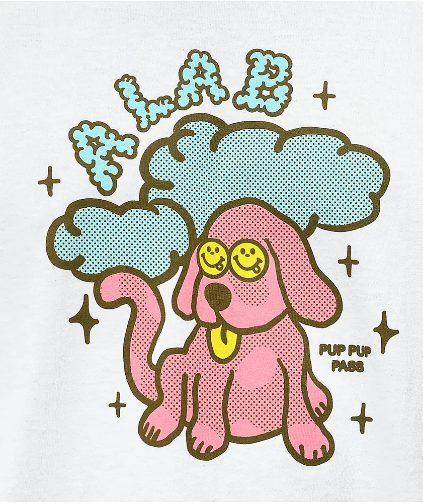 A-Lab Pup Pup Pass White T-Shirt