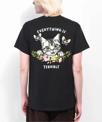 A-Lab Purrrfect Black T-Shirt