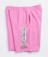 A-Lab Sick Pink Sweat Shorts