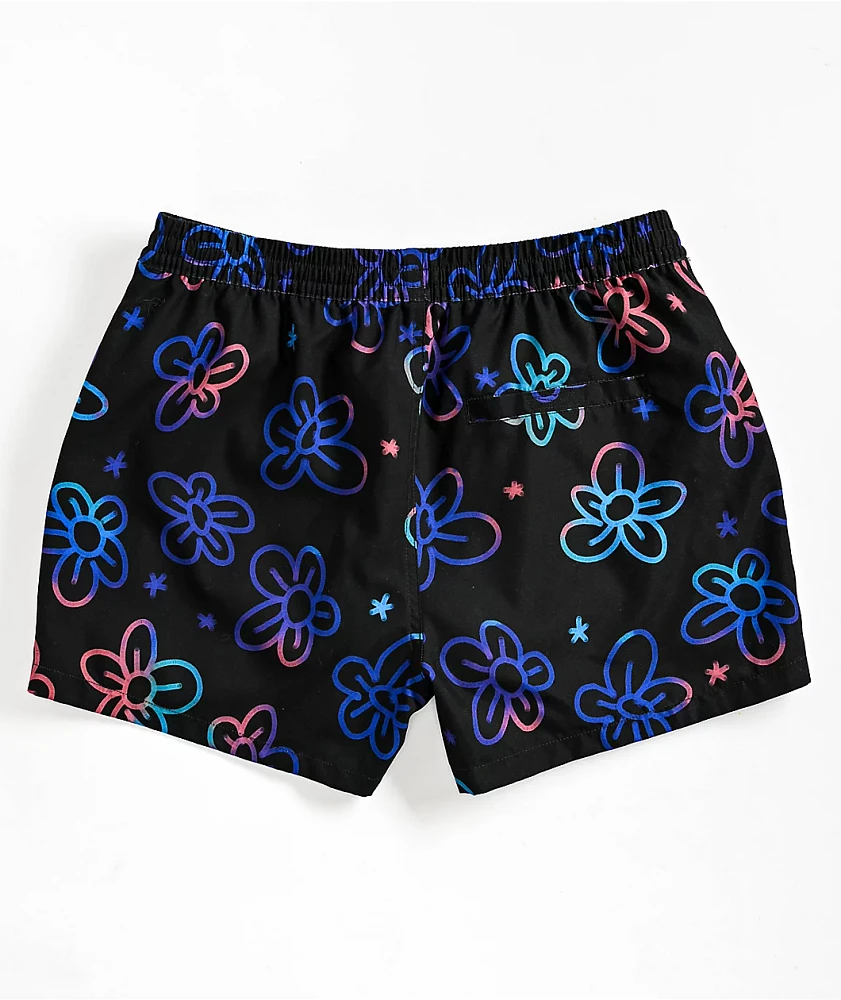 A-Lab Skippy Black Board Shorts