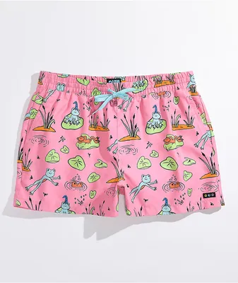 A-Lab Skippy Frogs Pink Board Shorts