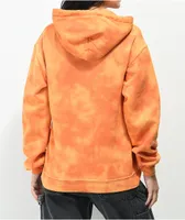 A-Lab Visualize Peace Orange Tie Dye Hoodie