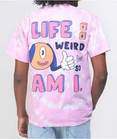 A-Lab Weird Pink Tie Dye T-Shirt