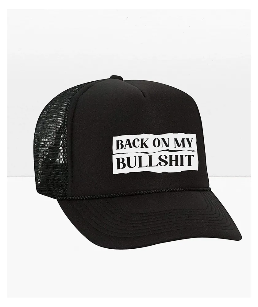 A Lost Cause Back On Black Trucker Hat