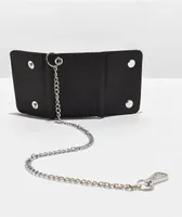 A Lost Cause Black Chain Wallet