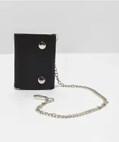 A Lost Cause Black Chain Wallet