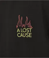 A Lost Cause Burning Inside Black T-Shirt